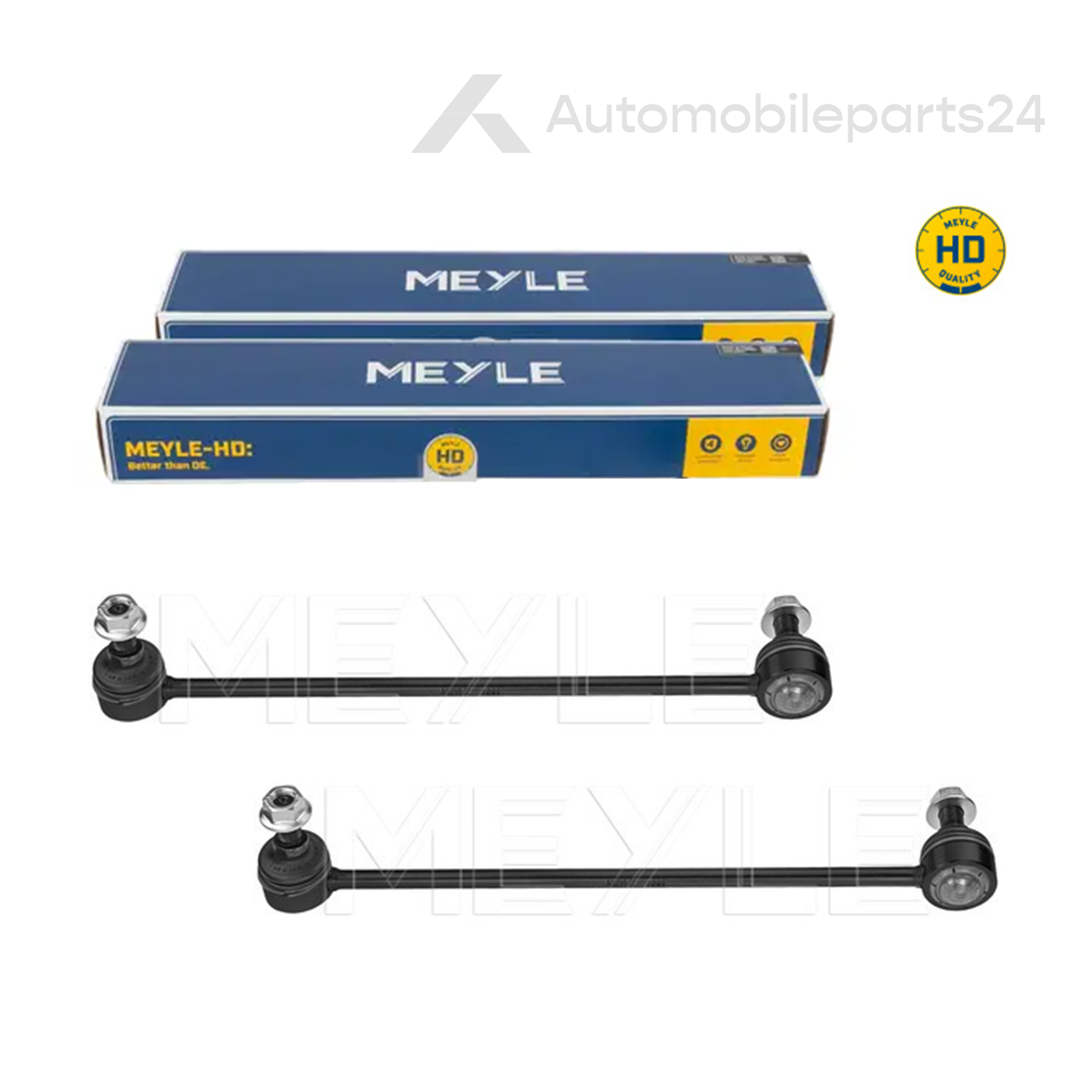 2X MEYLE HD KOPPELSTANGE VORNE FÜR VW GOLF JETTA PASSAT EOS TOURAN